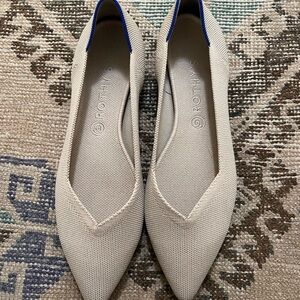 Rothy's Women's The Point Beige Flats